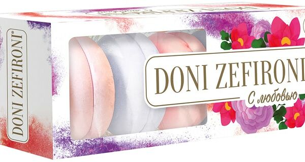 Зефир Doni Zefironi с ароматом Клубники и черной смородины 210г