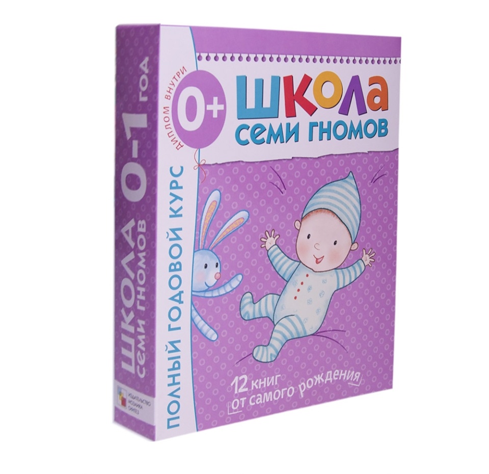 

Книга Школа Семи Гномов 0-1 год. Полный годовой курс 12 книг с картонной вкладкой
