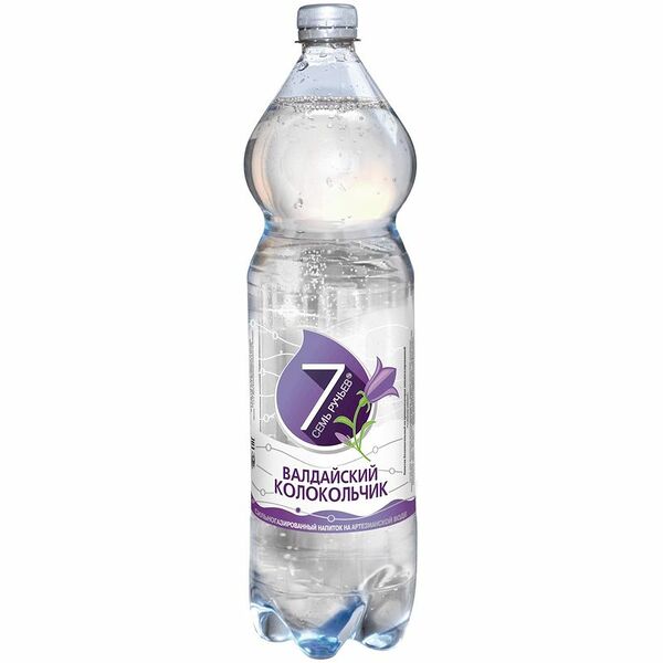 Напиток безалкогольный Семь Ручьёв со вкусом лимона сильногазированный, 1.5л