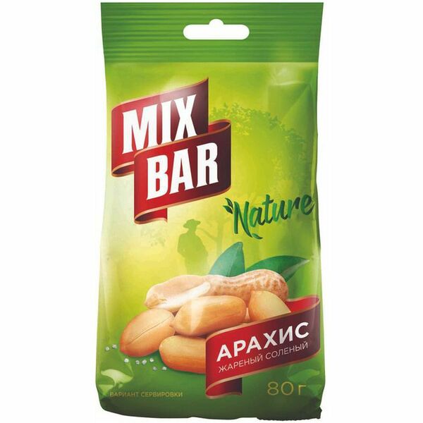 Ядра Mixbar арахиса жареные 200г