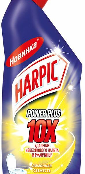 Чистящее средство для туалета Harpic Power Plus Лимонная свежесть