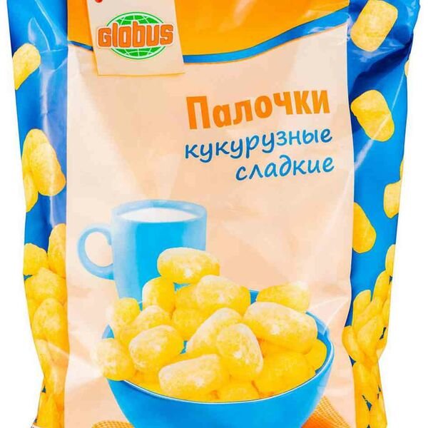 Кукурузные палочки Глобус сладкие