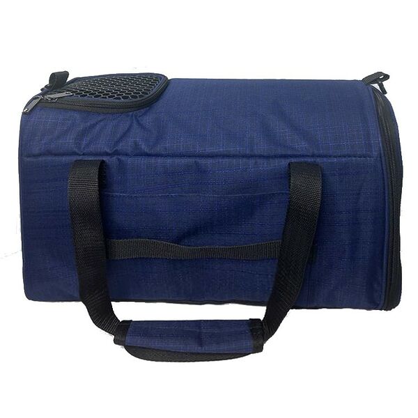 Сумка-переноска для животных FOXIE Бриджит 40х22х28см темно-синяя