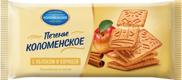 

Печенье Коломенское с яблоком и корицей 120 г
