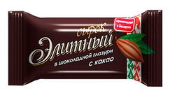 Сырок глазированный  Молочная страна Элитный с какао 23% 38г