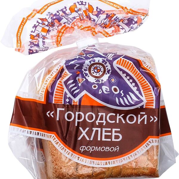 Хлеб Сыктывкархлеб Городской пшеничный формовой высшего сорта нарезка
