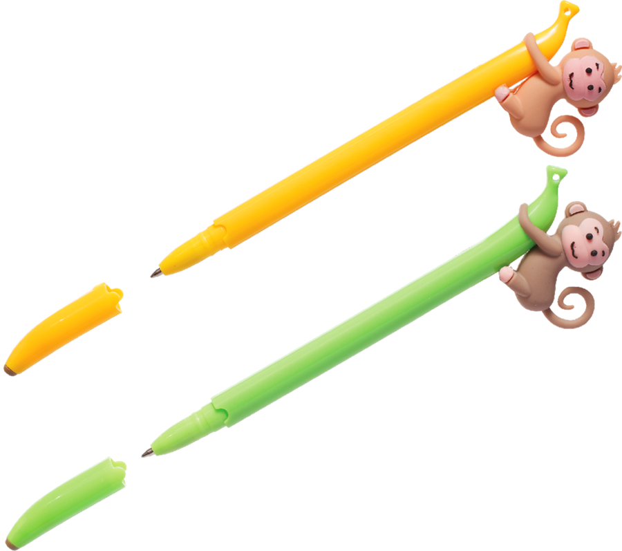 

Ручка шариковая MESHU Monkey 0,7мм синий Арт. 296374
