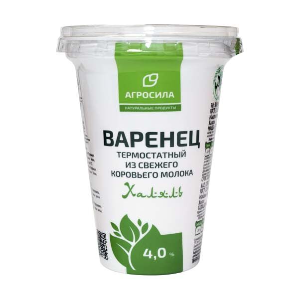 Варенец Агросила 4% 315гр Термостатный Халяль пл/ст