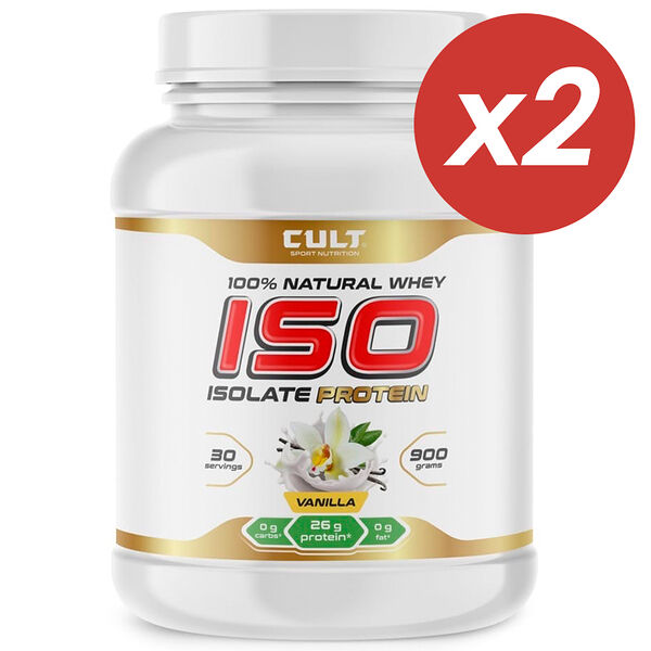 Cult ISOlate Protein ваниль 900 г 2 шт