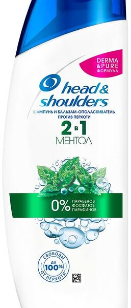 Шампунь и бальзам-ополаскиватель для волос Head&Shoulders Ментол 200мл