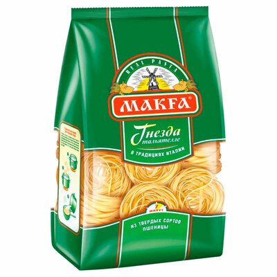 Макаронные изделия Гнёзда Makfa