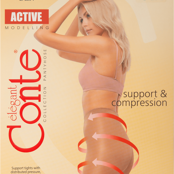 Колготки женские CONTE Active 40 den natural 3
