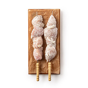 Шашлык из курицы в майонезе, охлажденный