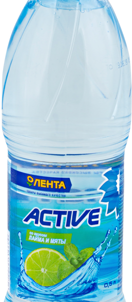 Вода Лента Active Лайм-мята негазированная