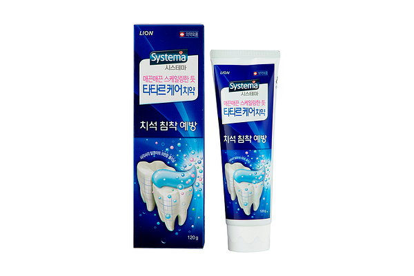 Зубная паста Lion Systema tartar для профилактики против образования зубного камня