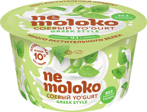 

Продукт соевый NEMOLOKO Yo'gurt Greek Style, 130г
