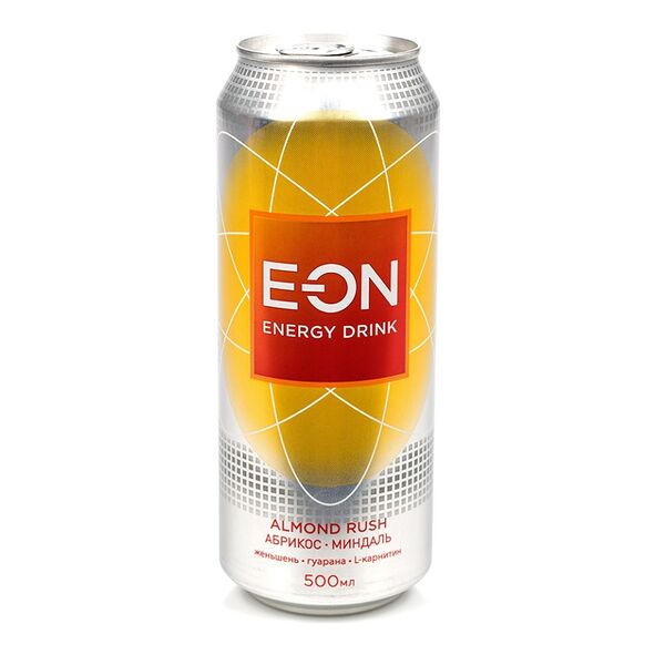 Напиток энергетический Almond rush, E-ON, 0.45 л