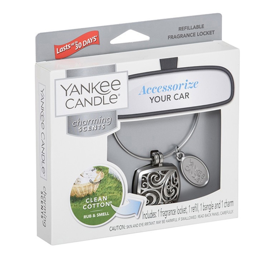 

Ароматизатор для авто квадратный "Чистый хлопок" Yankee candle, Китай