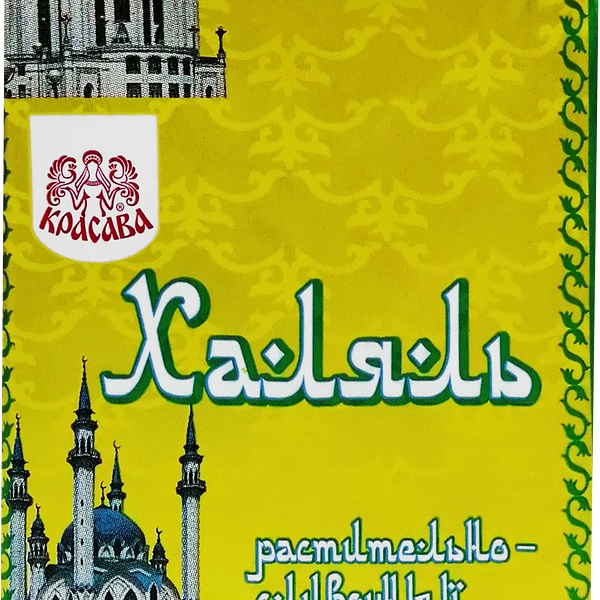 Продукт растительно-сливочный ХАЛЯЛЬ Мечеть 53%, 150г