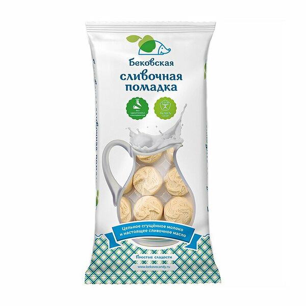 Конфеты Бековская сливочная помадка