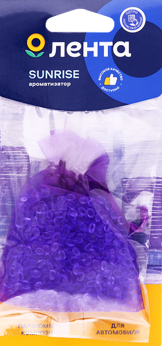 Ароматизатор автомобильный ЛЕНТА City Sunrise, подвесной, Арт. 10355