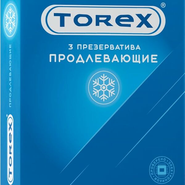 Презервативы Torex продлевающие 3шт