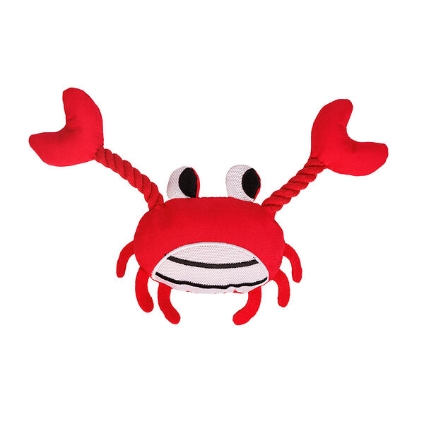 Игрушка плавающая для собак Краб, 30х20х4 см