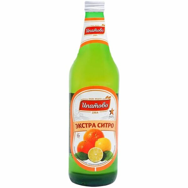 Напиток Ипатово Экстра Ситро сильногазированный 500 мл