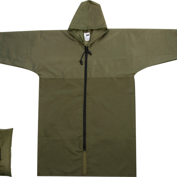 Дождевик-плащ водоотталкивающий Actiwell цвет хаки