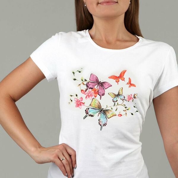 4448285 Термотрансфер бабочки 18*20см