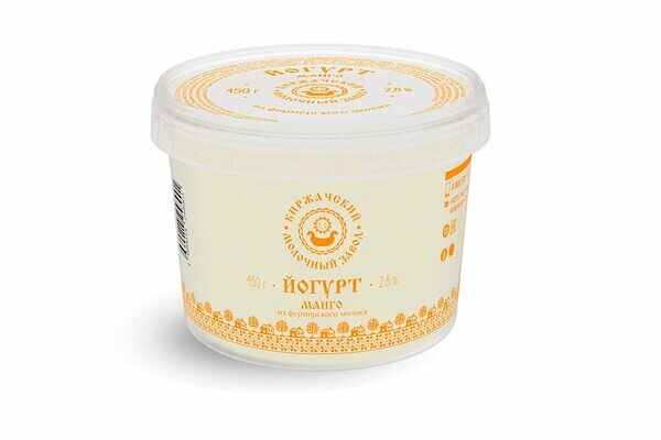 Йогурт Киржачский молочный завод Манго 2,8%
