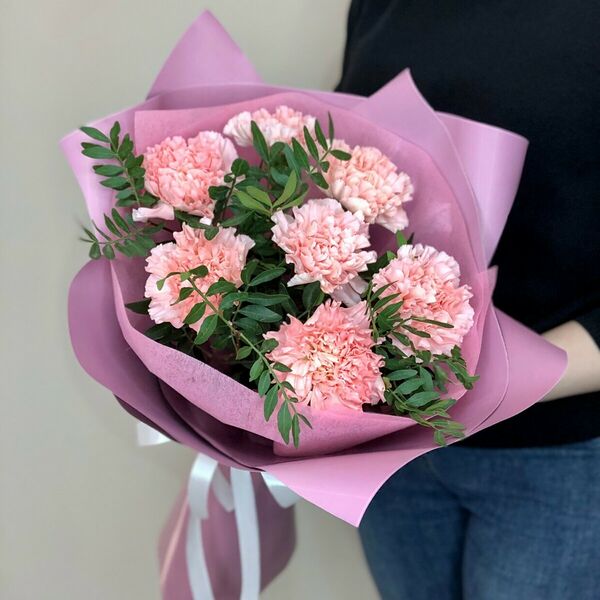 Букет Розовых Диантусов