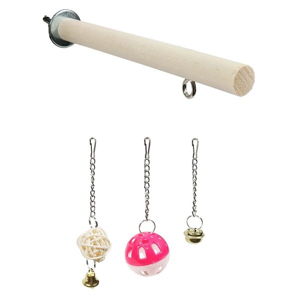 Жердочка прямая с 3-мя игрушками