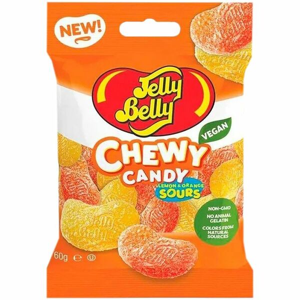 Мармелад жевательный Jelly Belly со вкусом кислых апельсина и лимона, 60г