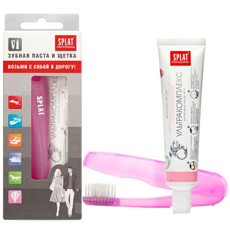 

Набор Splat Professional Зубная паста Ультракомплекс 40 мл + Зубная щетка