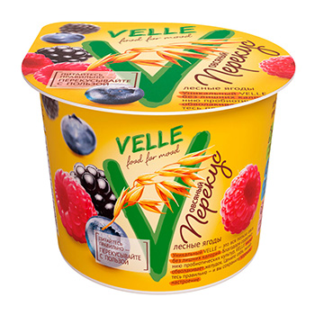 

Продукт овсяный Перекус Velle Лесные ягоды 140 г