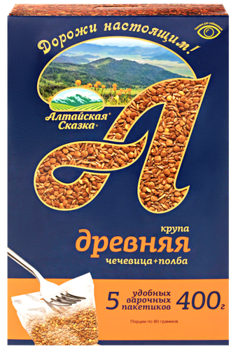 

Крупа Алтайская сказка Древняя 400 г