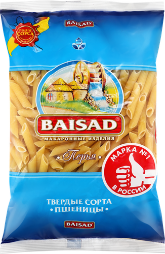 

Макароны Baisad Перья ребристые 400 г