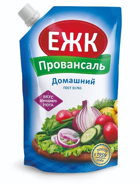 Майонезный соус ЕЖК Домашний 46%