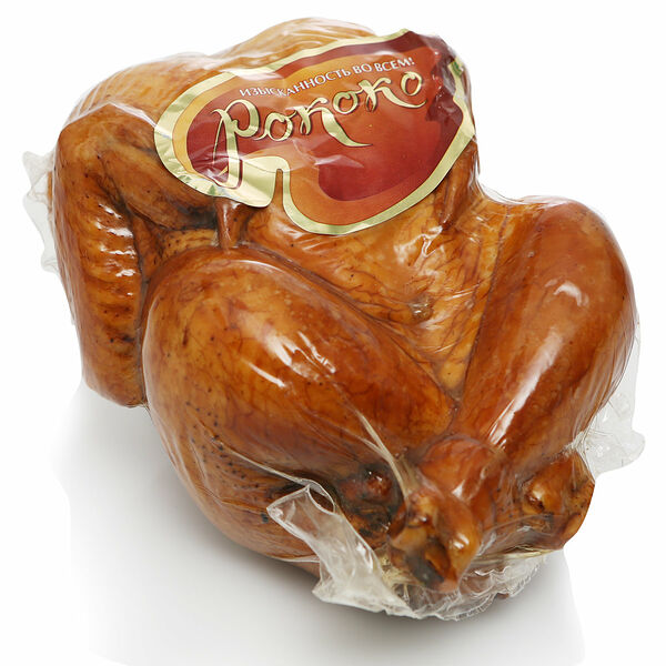 Тушка цыпленка Рококо варено-копченая вес