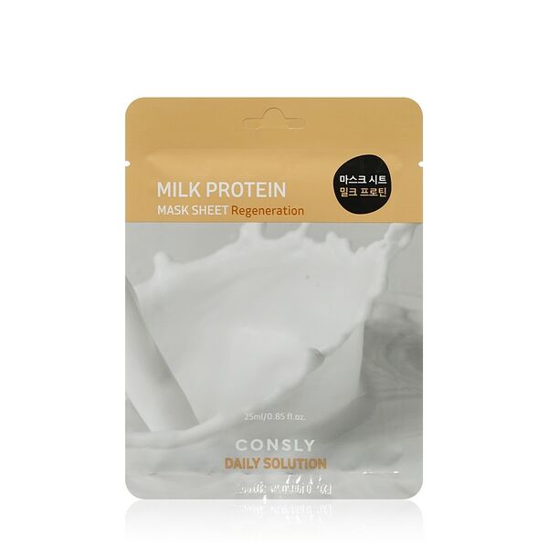 Регенерирующая маска для лица Consly Milk Protein с молочными протеинами 