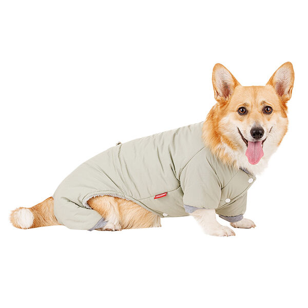 Комбинезон для собак Petmax зеленый, унисекс 4XL