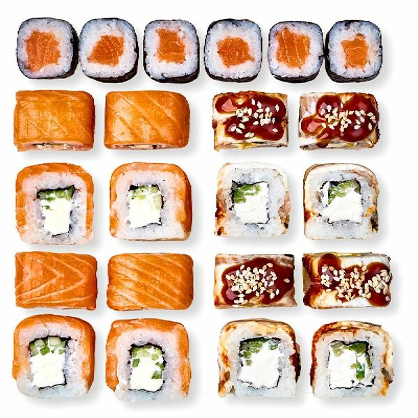 Сет на двоих «Много Лосося», 515г