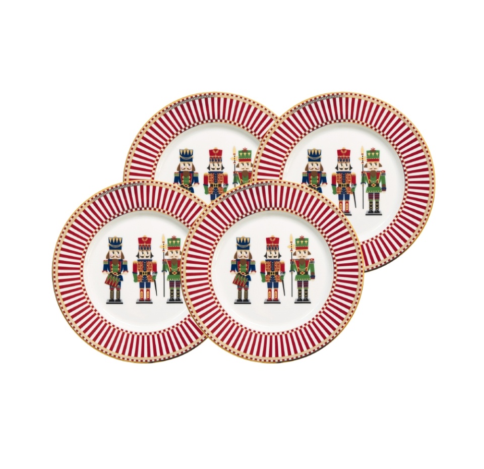 

Тарелки десертные Easy Life Щелкунчик в подарочной упаковке 4 шт. х 19 см