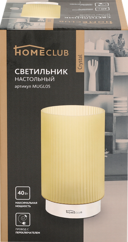 

Светильник настольный HOMECLUB Crystal, Арт. MUGL05