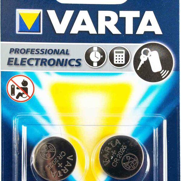 Батарейки литиевые Varta High Quality CR2025/5003LC, 2 шт.
