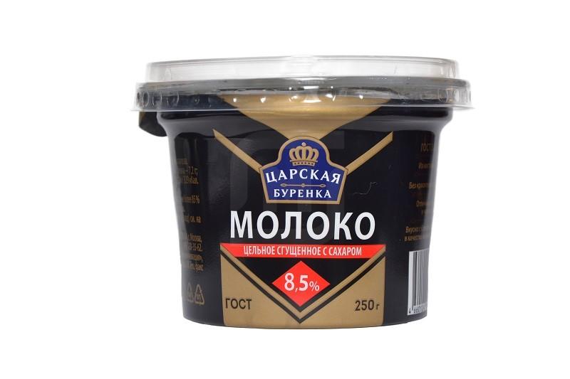 

Молоко сгущенное Царская Буренка 8.5%
