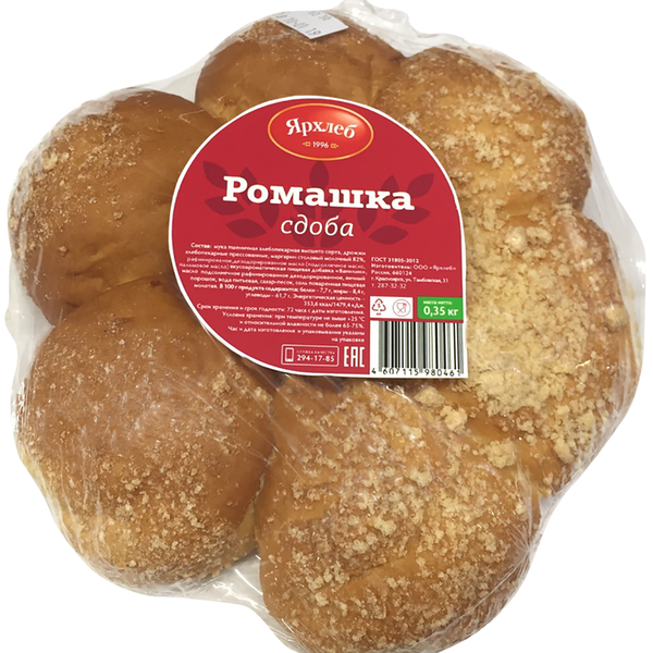 Сдоба ЯРХЛЕБ Ромашка