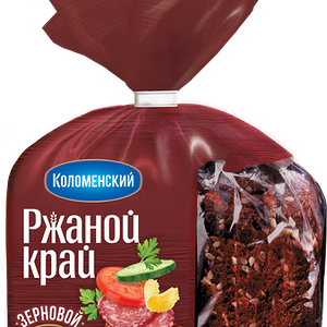 Хлеб Ржаной край зерновой Коломенское в нарезке, 300г