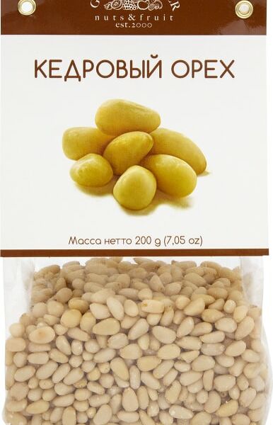 Орехи Grand Master кедровые 200г